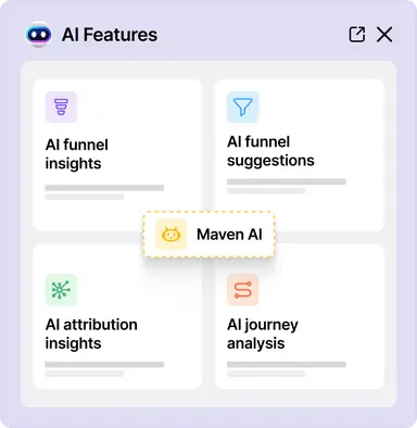 Usermaven's AI capabilities