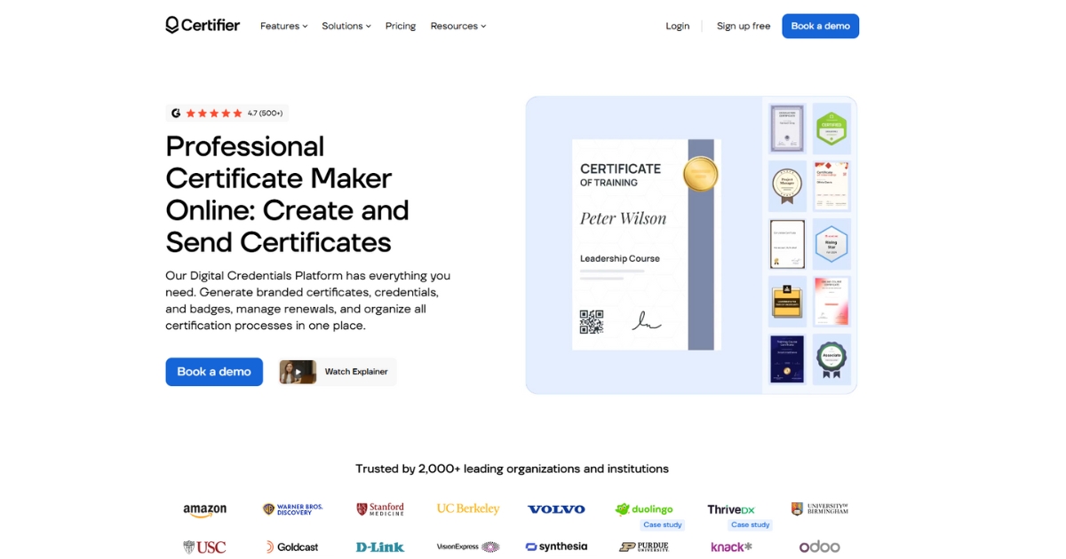 Certifier