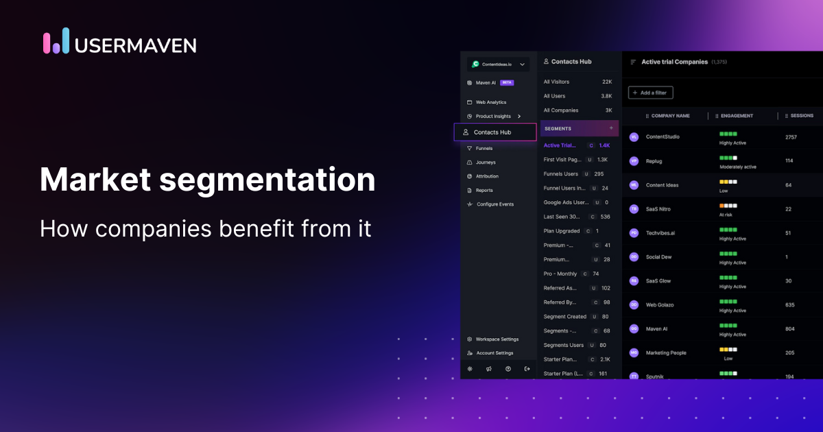 Why would companies use a market segmentation strategy? Benefits explained