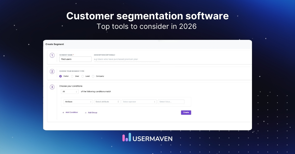 20+ best customer segmentation software for 2026