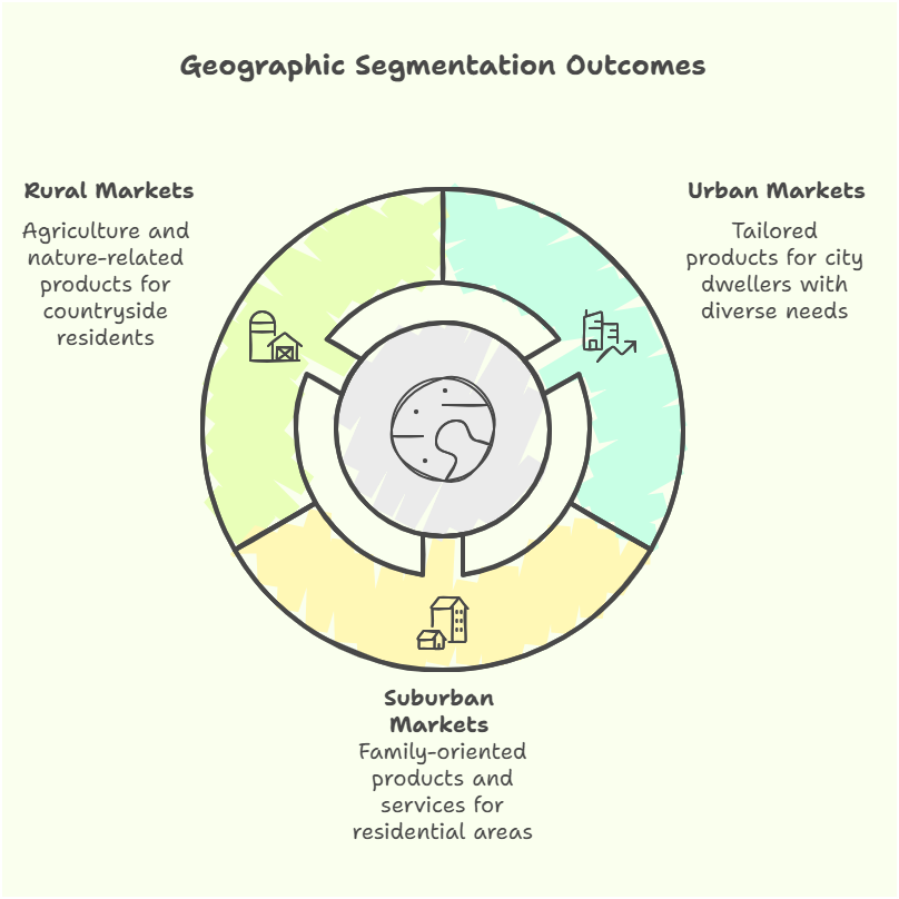 Outcomes of geographic segmentation