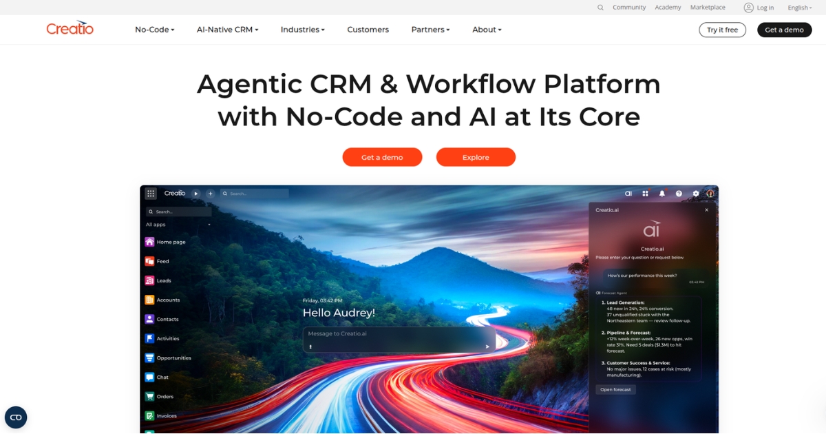Creatio CRM