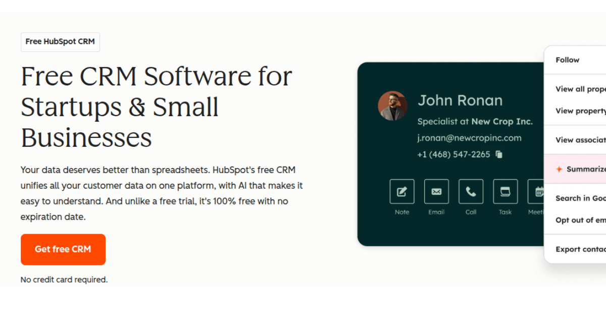 HUbspot CRM